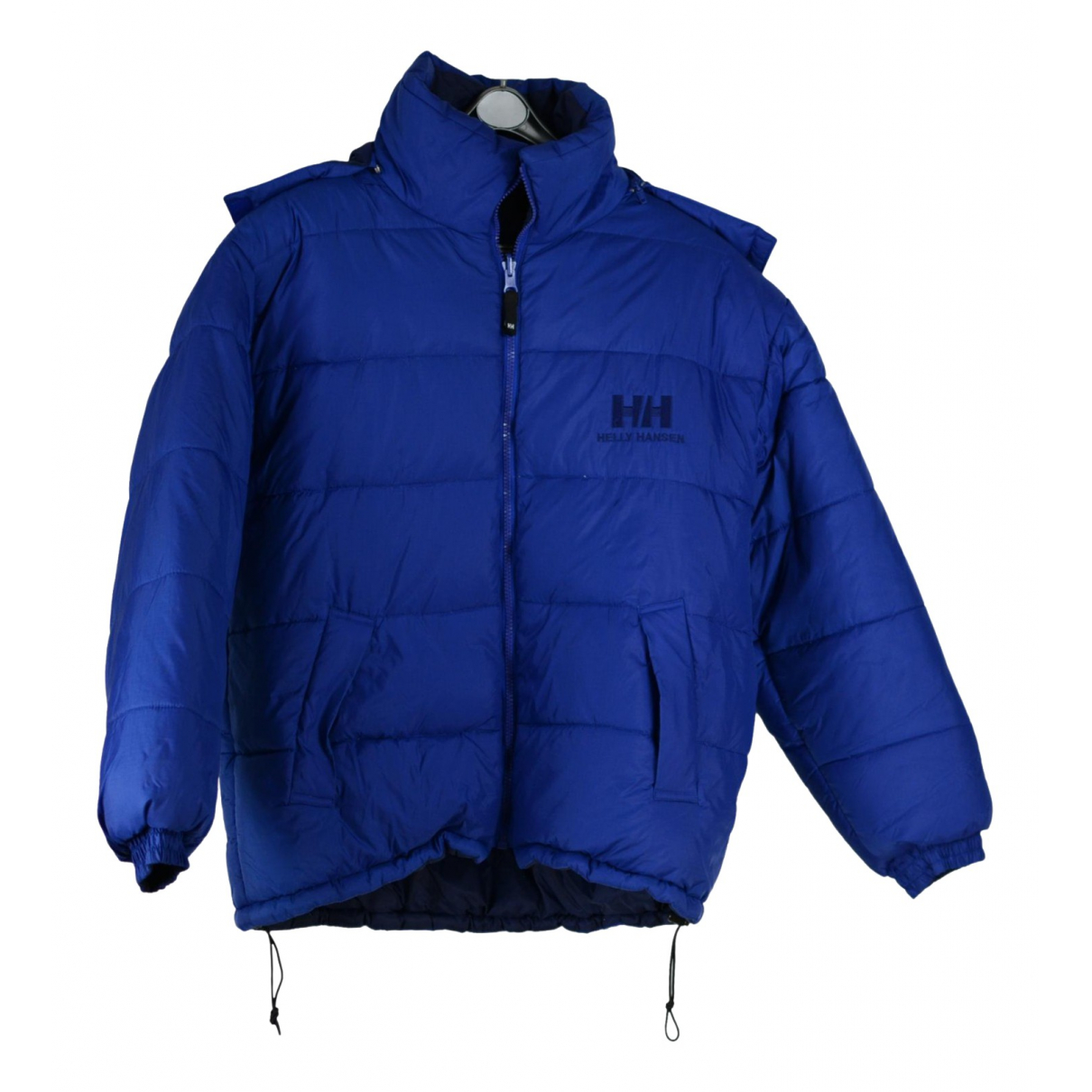 Helly Hansen - Coat Polyester Blue Plain for Men - Second Hand Coat, Very Good Condition